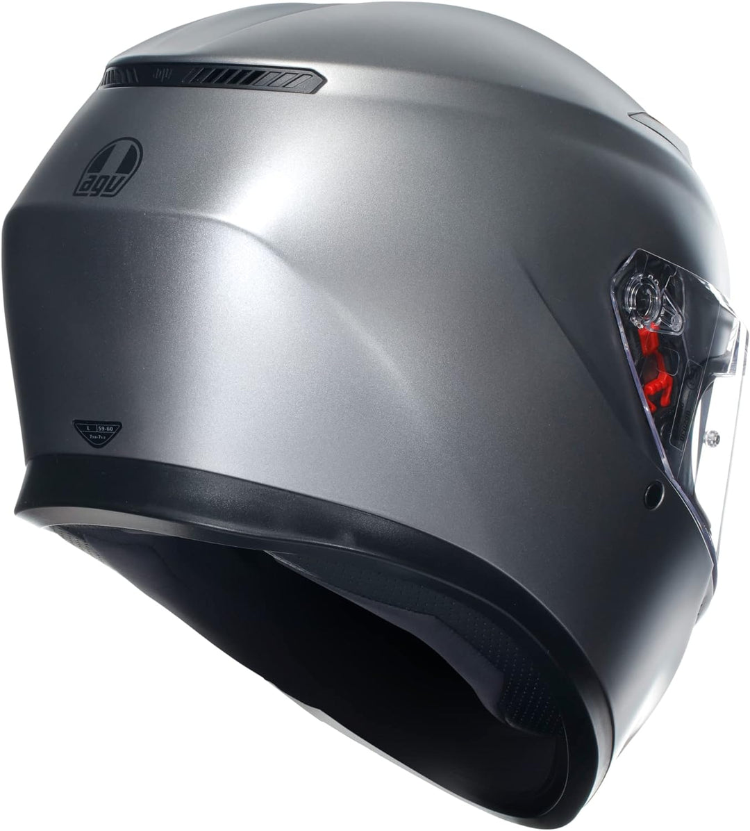 AGV - K3 E2206 MPLK Motorradhelm, Herren Integralhelm, ECE Vollvisierhelm mit Schweissabsorption, Sp