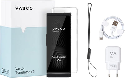 Vasco Translator V4 Sprachübersetzer | Übersetzungsgerät | Übersetzt lebenslang gratis | 108 Sprache