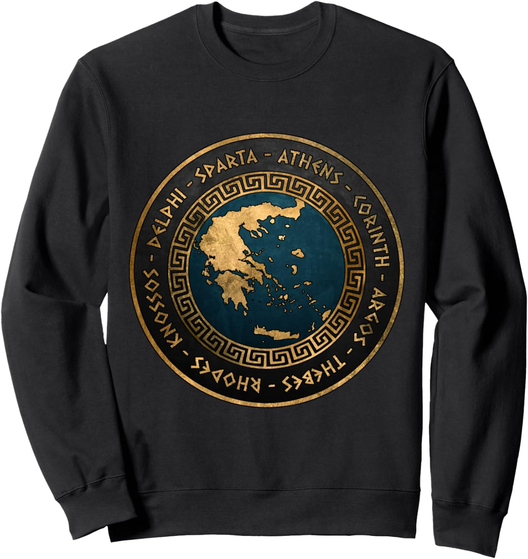 Altgriechische Städte des antiken Griechenlands Sweatshirt