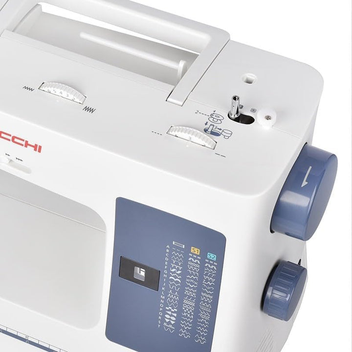 Necchi NC-59QD Computernähmaschine | 59 Stiche & 1-Step Knopfloch | Start/Stop & Geschwindigkeitsreg