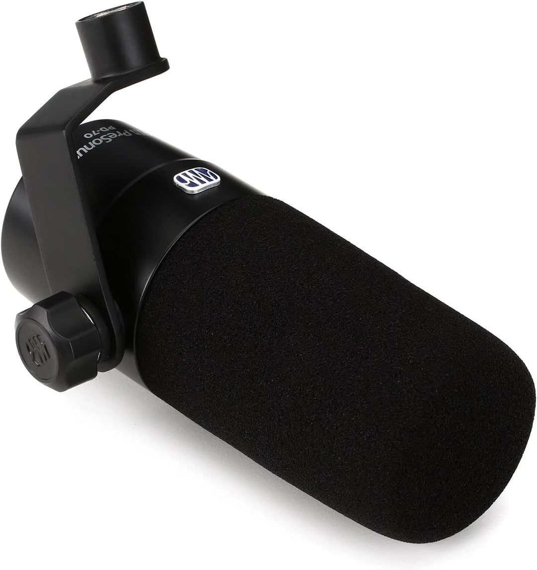 PreSonus PD-70 Dynamisches Mikrofon mit Nierencharakteristik für Aufnahme, Übertragung, Podcasting u