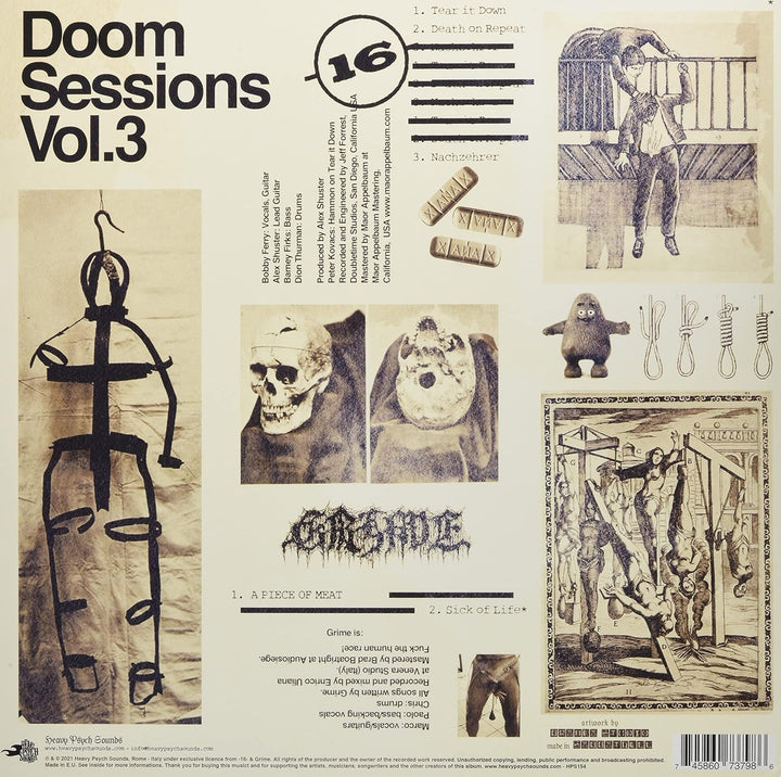 (Striped) Doom Sessions, Vol. 3, Vinyl