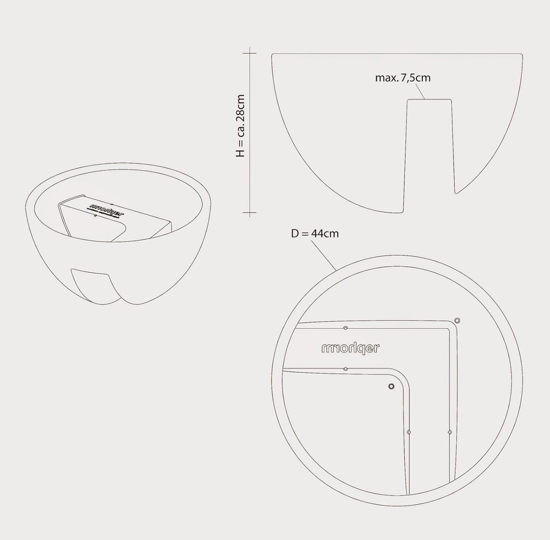 rephorm® eckling (Graphit), Graphit
