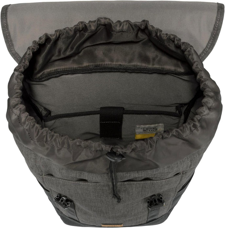 camel active, Indonesia, Rucksack Herren, 287 201 70, Grau, 35x15x45 cm
