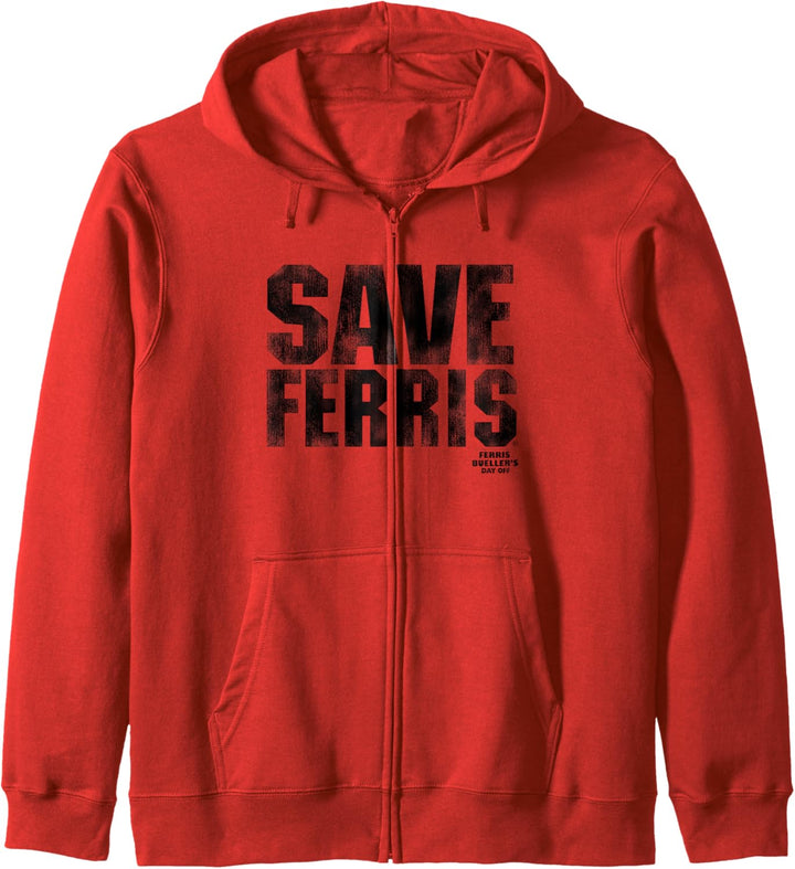 Ferris Bueller's Day Off Save Ferris Bold Black Type C2 Kapuzenjacke