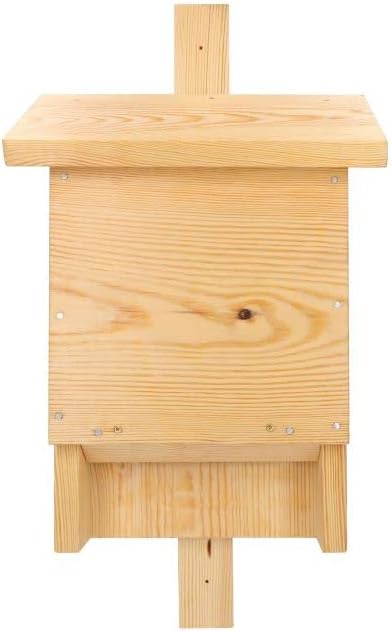 Fledermauskasten Stratmann MKW - Stabiler Premium Haus für Fledermaus - aus massivem Nadelholz herge
