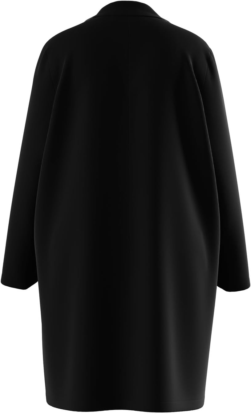 PIECES Damen Pcnula Ls Blazer Noos Qx 44 Grosse Grössen Schwarz, 44 Grosse Grössen Schwarz