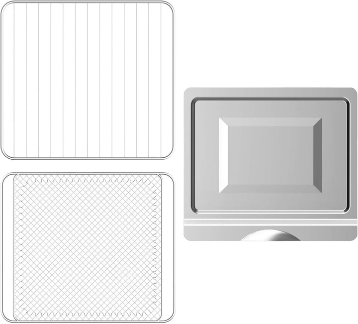 TurboTronic Multi-Smart-Ofen - 19in1 Heissluftofen & Heissluftfritteuse 2100W Power 34L bis 0,5 kg P