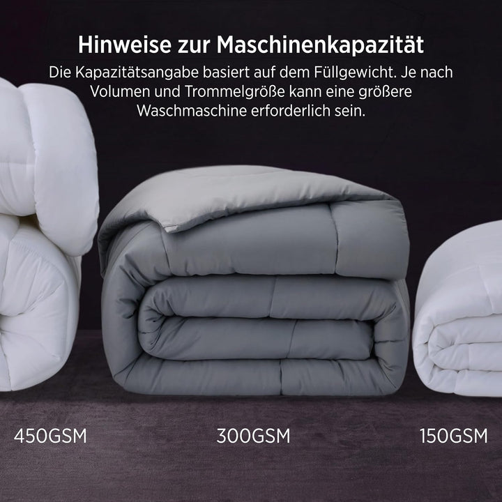 BEDSURE Bettdecke Ohne Bezug 135x200 - Bettdecke 135x200 für Allergiker, Warm &amp; Gemütlich Ganzjahres