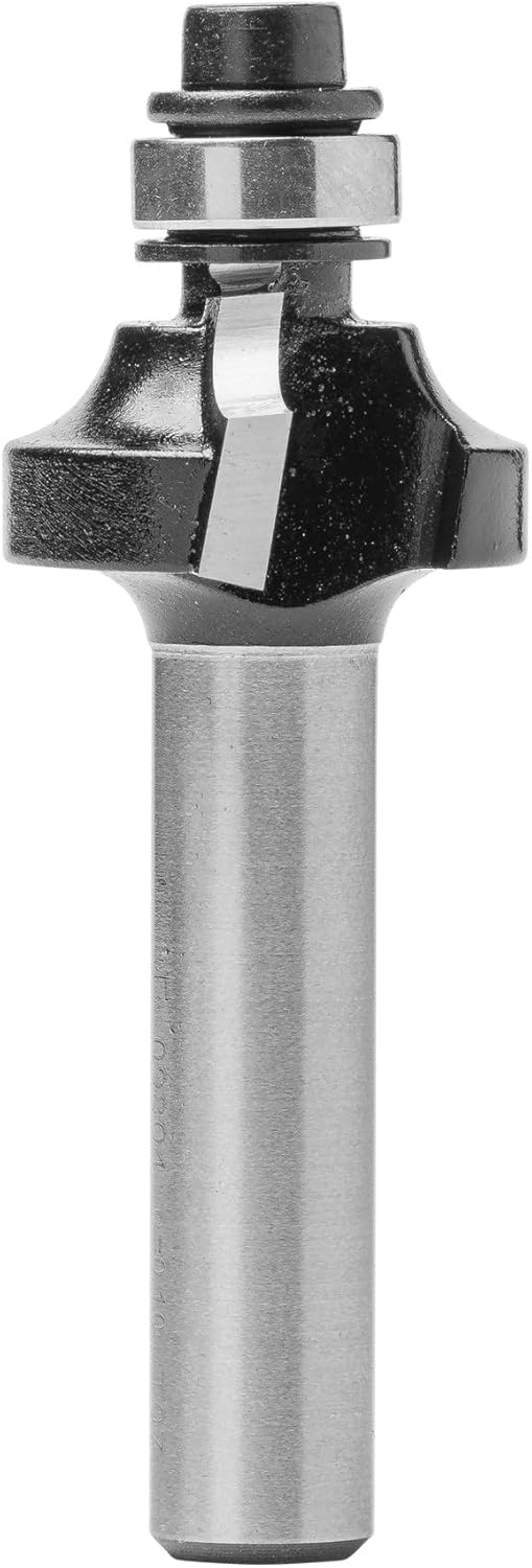 ENT 09804 Viertelstabfräser HW, Schaft (S) 8 mm, Durchmesser (D) 20,7 mm, NL 9,5 mm, R 4 mm, SL 32 m