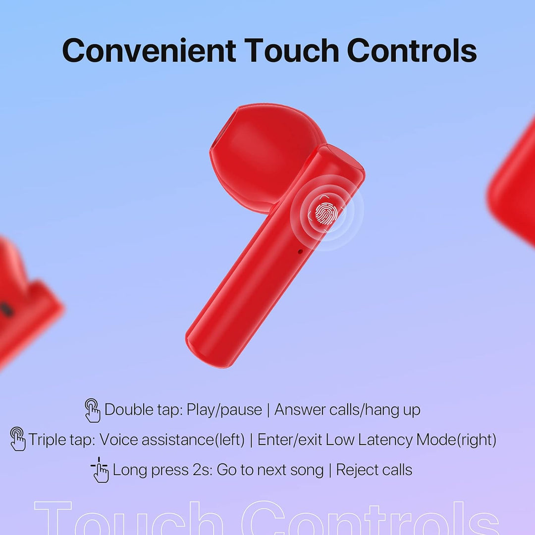 UMIDIGI Bluetooth Kopfhörer, Bluetooth 5.1 In-Ear Kopfhörer, Wasserdicht, Touch Control, 24 Stunden