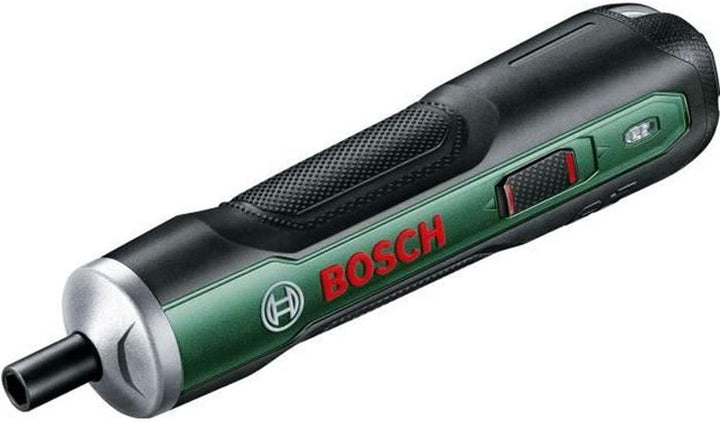 Bosch - Ergonomischer Akkuschrauber PushDrive (eingebauter 3,6-V-1,5-Ah-Akku, Micro-USB-Aufladung, L