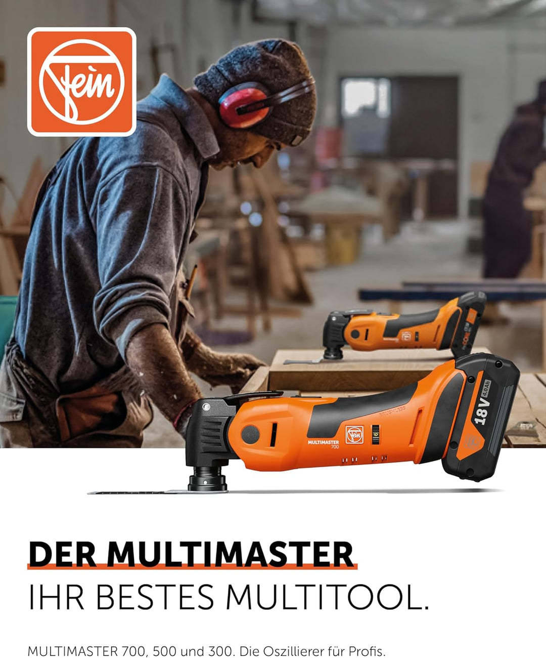 Fein Akku Multimaster AMM 700 MAX TOP AS (18 V, ohne Akku, AMPShare, StarlockMax, Multitool inkl. Zu