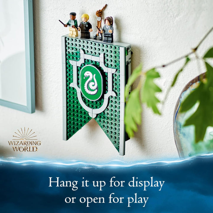 LEGO Harry Potter Slytherin Haus Banner Set 76410, Hogwarts Castle Gemeinschaftszimmer Spielzeug ode