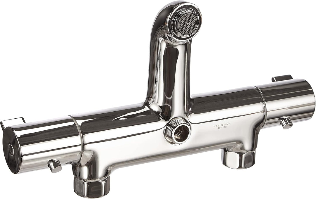 hansgrohe Ecostat - Wannenthermostat Aufputz, Wannenarmatur mit Sicherheitssperre (SafetyStop) bei 4
