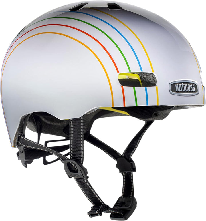 Nutcase Street MIPS Fahrradhelm 'Pinwheel' Gloss, M