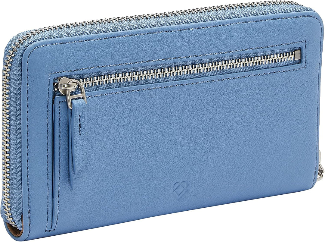 Liebeskind Damen Vivian Purse XL Extra Large (HxBxT 10cm x 18cm x 2.5cm) Blau, Extra Large (HxBxT 10