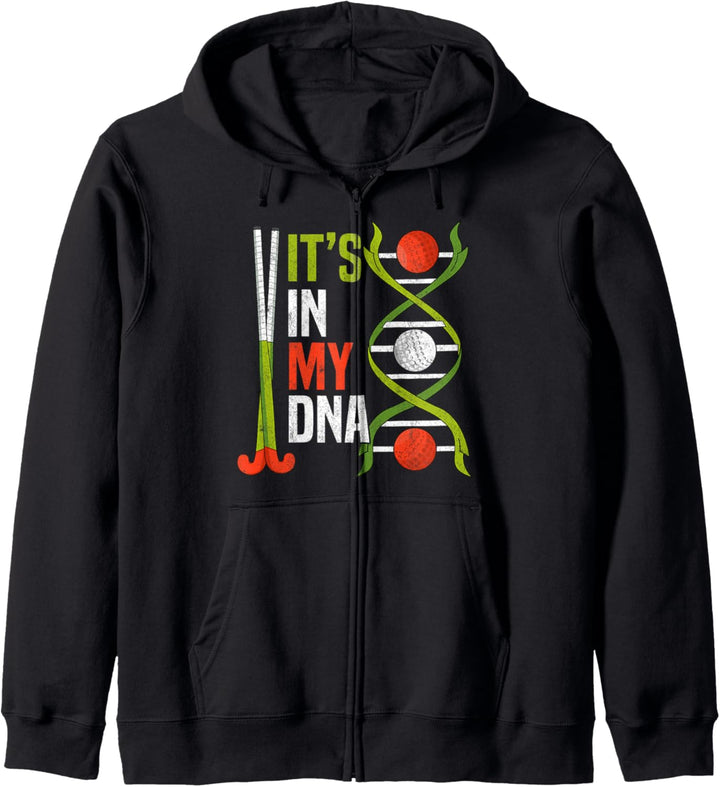 ITS IN MY DNA, Feldhockeyspieler Feldhockey Kapuzenjacke