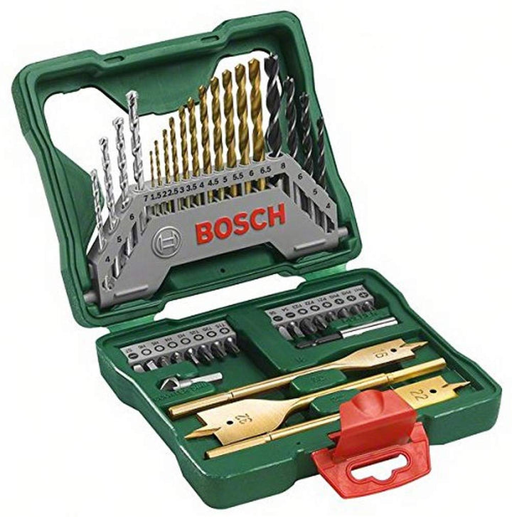 Bosch Accessories Bosch 40tlg. X-Line Titanium Bohrer und Schrauber Set (Holz, Stein und Metall, Zub