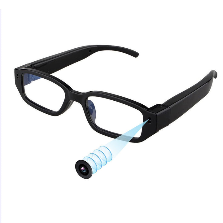 Spionagekamera-Brille mit Video-Digital-Camcorder, unterstützt TF-Karte mit bis zu 32 GB, modische 1