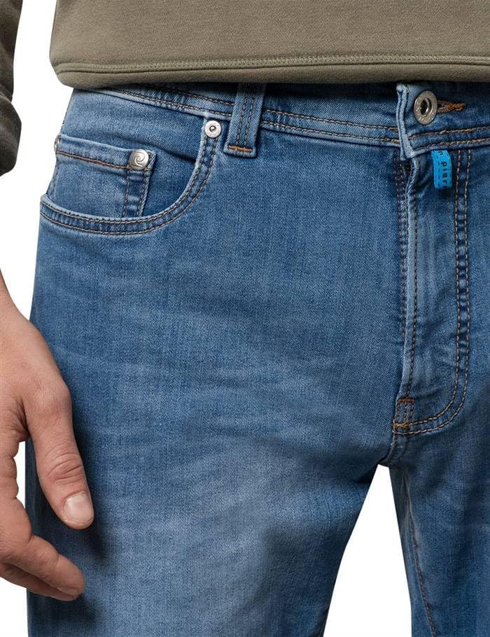 Pierre Cardin Herren Lyon Bermuda Jeans Shorts, Blue Fashion, 31W EU