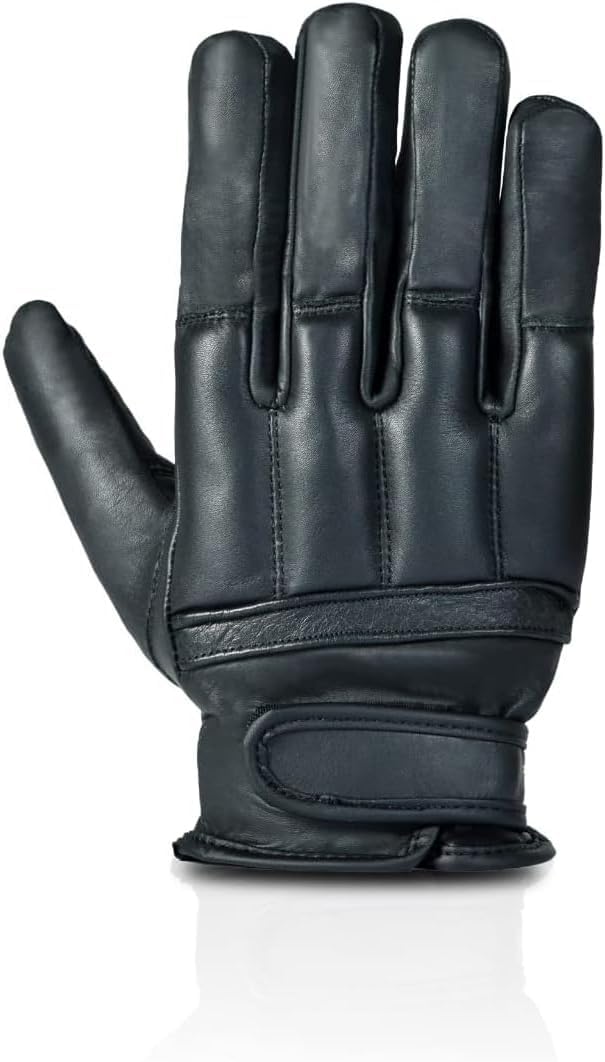 Professinelle Einsatzhandschuhe mit Quarzsand mit Schnitthemmender Kevlar einlage, Security Dienstha