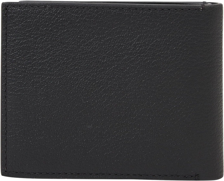 Calvin Klein Herren Portemonnaie Modern Bar Bifold Leder, Schwarz (Ck Black), Onesize