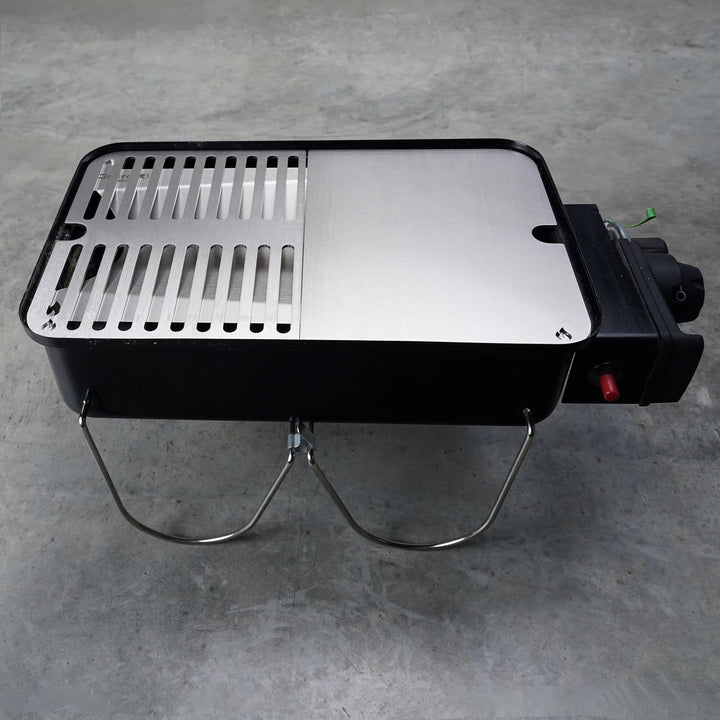 Grillrost.com Das Original Edelstahl INOX Grillroste für Weber Go-Anywhere | spülmaschinenfest - Set