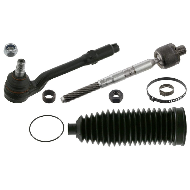 febi bilstein 40523 Spurstange mit Endstück, Manschette und Anbaumaterial , 1 Stück