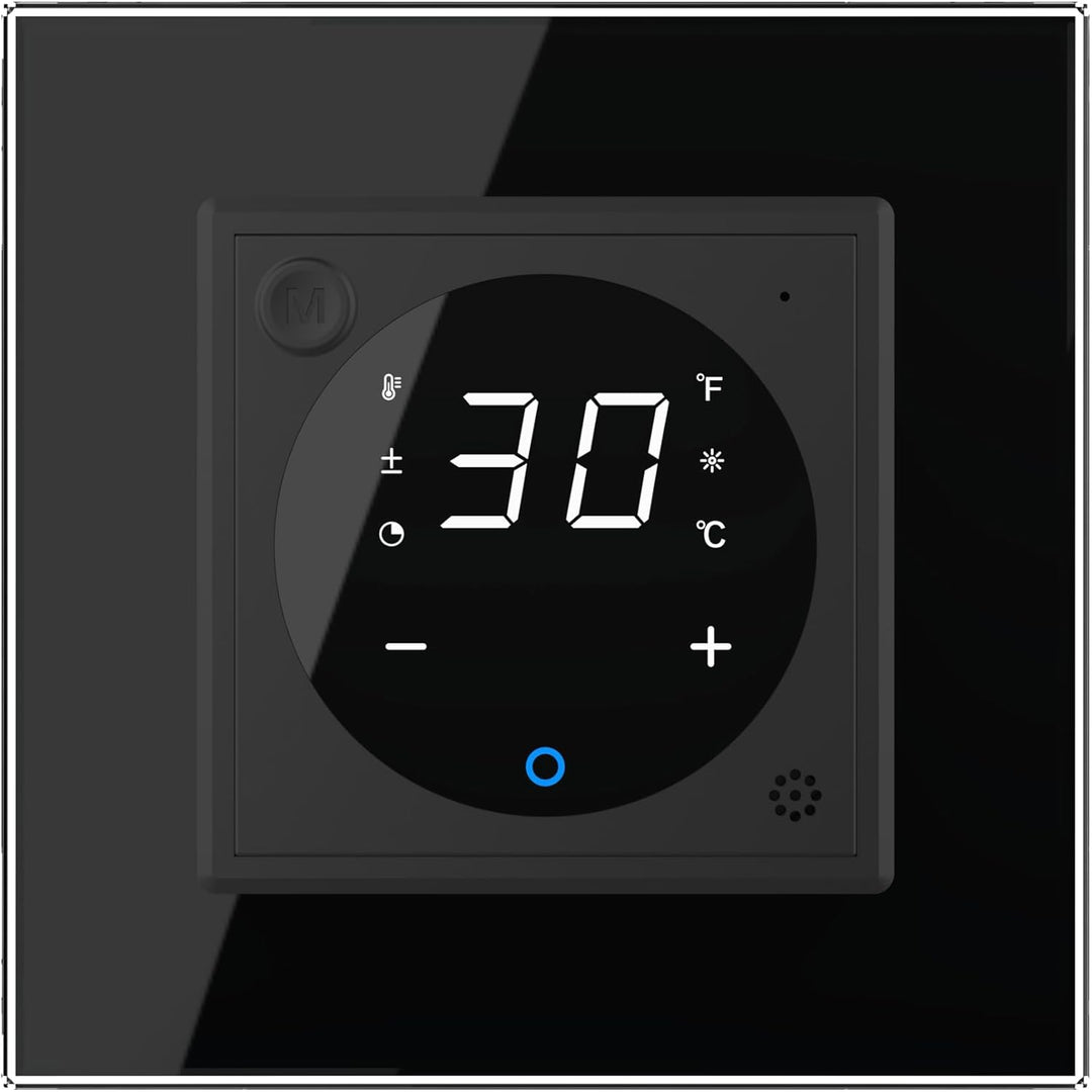 LIVOLO Digitales Touch Raumthermostat mit Bodenfühler/Temperaturfühler für Fussboden/Elektroheizung