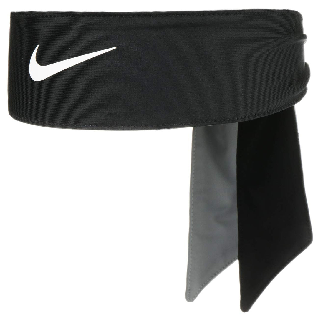 Nike Unisex – Erwachsene Coolind Head Tie Kopfband Einheitsgrösse Black/Cool Grey/White, Einheitsgr&