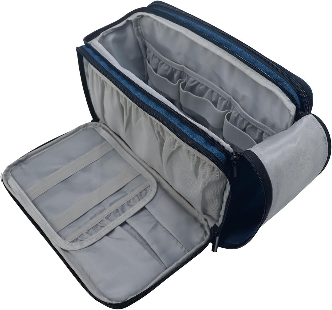 Gloppie Kulturbeutel Herren Damen Kosmetiktasche Reise Waschtasche XXL Grosse Kulturtasche 10L wasse
