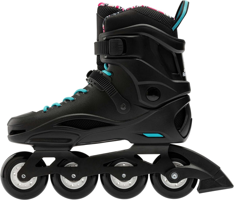 Rollerblade Damen Rb Cruiser Inlineskate 250 Black/Aqua, 250 Black/Aqua