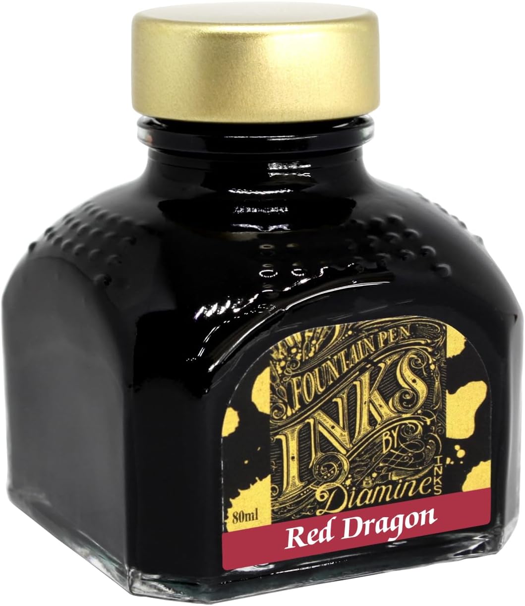 Diamine Füllfederhalter-Tinte, 80 ml, Türkis Red Dragon, 80 ml