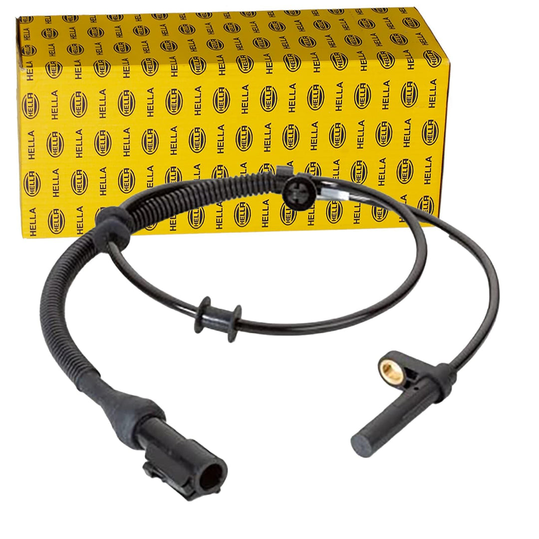 HELLA 6PU 230 040-891 Sensor, Raddrehzahl - 2-polig - Vorderachse beidseitig - Kabel: 900mm - mit Ha