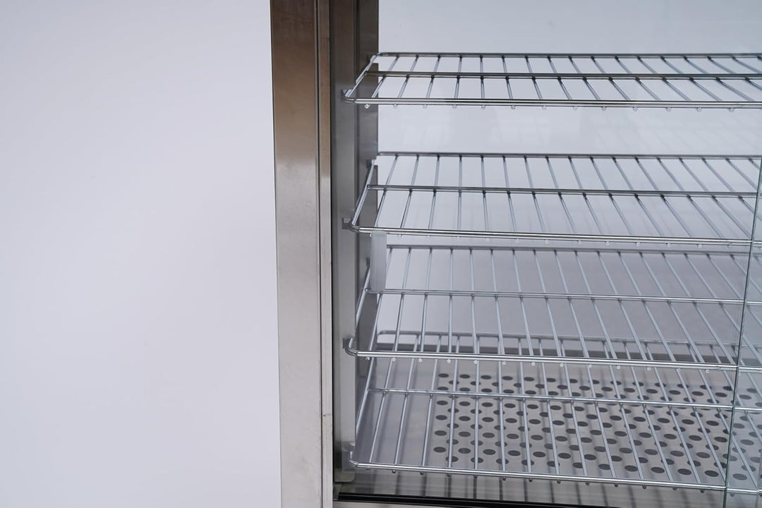 Warmhaltevitrine SpeisenwäRmer 4Etagen Warmhaltetheke Aufsatzvitrine SnackwäRmer Kommerzielles Heiss