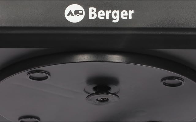 BERGER Keramik-Heizlüfter HeatWave inkl. Fernbedienung | Leise mobile Heizung für Camping, Werkstatt