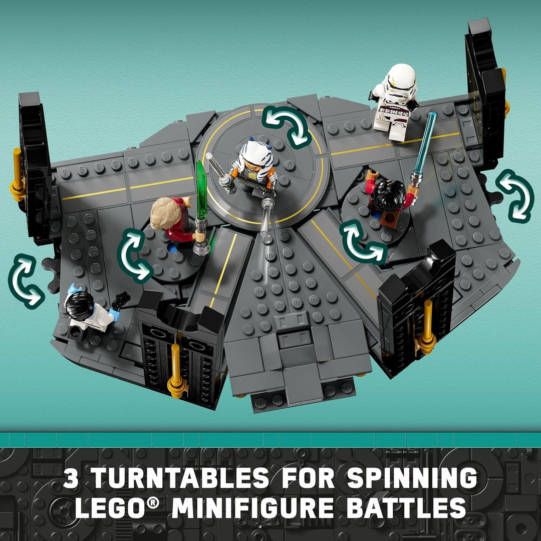 LEGO Star Wars Ahsoka Tanos Duell auf Peridea Bauspielzeug für Kinder, Sammelspielzeug mit 5 Star Wa