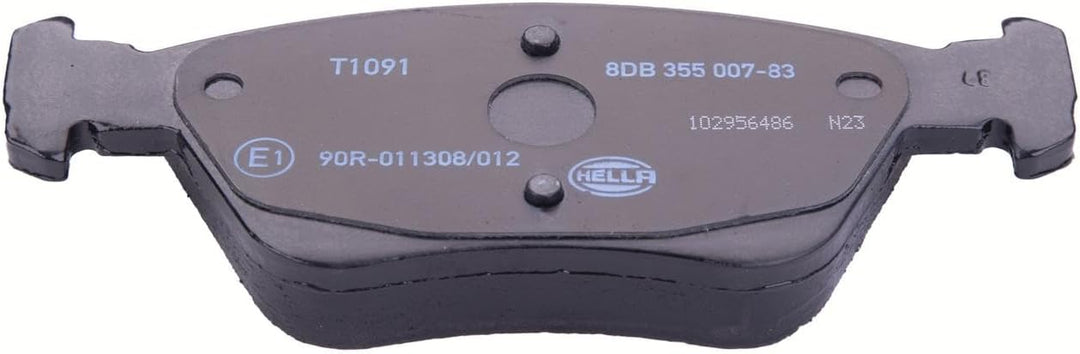 HELLA PAGID 8DB 355 007-831 Bremsbelagsatz - T1091 - Dicke/Stärke: 19.8mm - Bremssystem: Teves - für