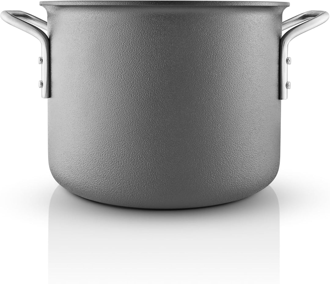 Eva Trio | Grey Line Topf 4,8 l 20 cm keramische Slip-Let®-Antihaftbeschichtung |bIdeal für eine gro