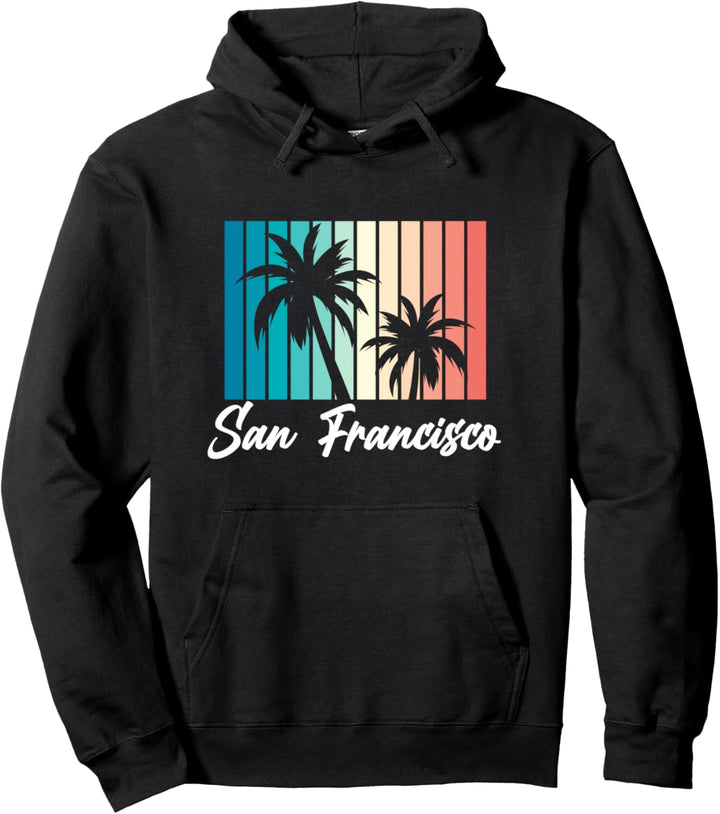 San Francisco Souvenir Urlaub Vintage Urlaub Pullover Hoodie