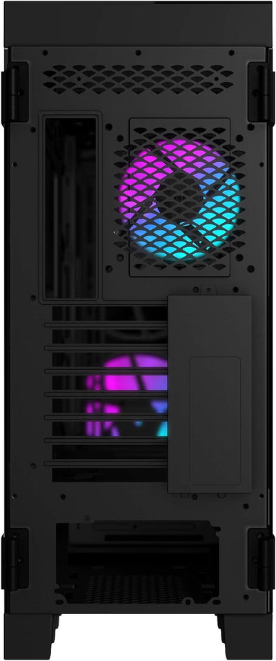 MSI MPG SEKIRA 500X Mid-Tower ATX Gehäuse (4x USB 3.1 Anschluss, 3x 200mm und 1x 120mm A-RGB Fan und