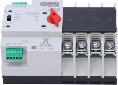 4P Dual Power Automatic Transfer Switch Unterbrechungsfreier Transferschalter AC230V(100A), 100A