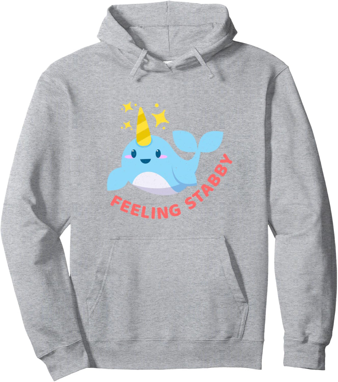 Lustiger Narwal fühlt sich vom Einhorn des Meeresgeschenks g Pullover Hoodie