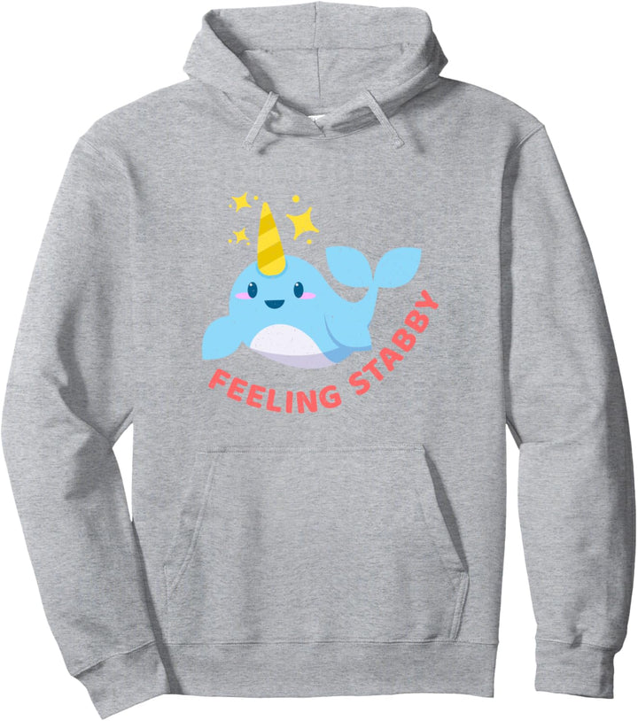Lustiger Narwal fühlt sich vom Einhorn des Meeresgeschenks g Pullover Hoodie