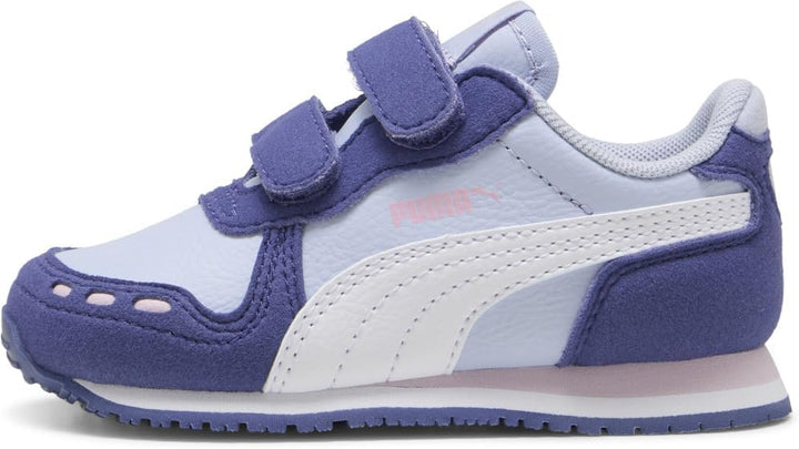 PUMA Unisex Baby Cabana Racer Sl 20 V Inf Sneaker 20 EU Cool Weather Puma White Blue Crystal Rose Ma