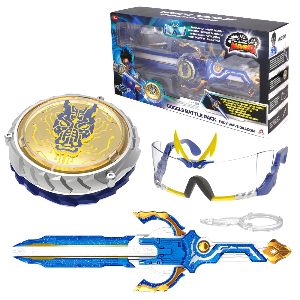 INFINITY NADO Kreisel für Kinder Metall Spielzeug Jungen, Battle Tops Kreisel Launcher Spielzeug, Sp
