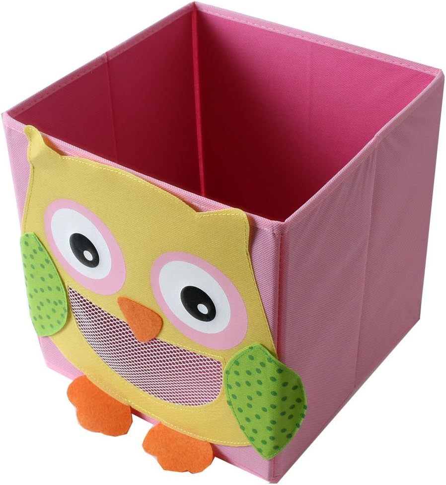 TE-Trend 4 Stück Kinderzimmer Moebel Aufbewahrungsbox Kinder Spielzeugkiste Motiv Faltbox Set Spielz