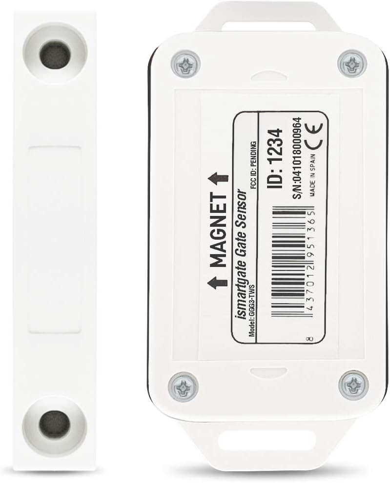 Ismartgate drahtloser magnetischen sensor: Zusätzlicher drahtloser wasserdichter Magnetsensor für is