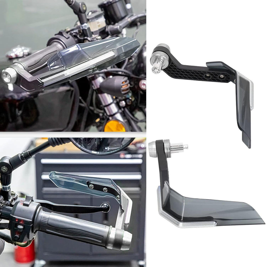 Motorrad-Handschutz, winddichter Motorrad-Lenkerschutz, 2 Stück Aluminiumlegierung für Sport Dirt Bi